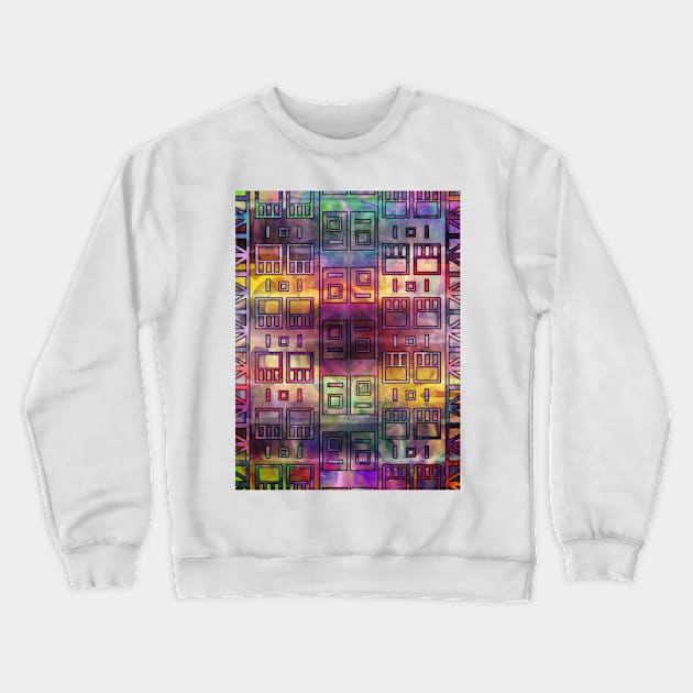 Building Crewneck Sweatshirt by JadeGair